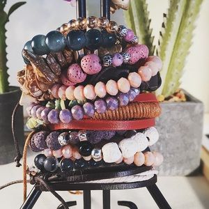 🌅Vsco Arm Candy🌅Shells, Crystals, and Leather 🌄